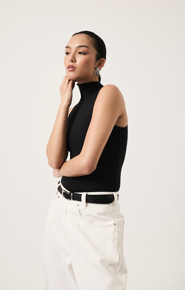THE FINLEY BLACK BODYSUIT 