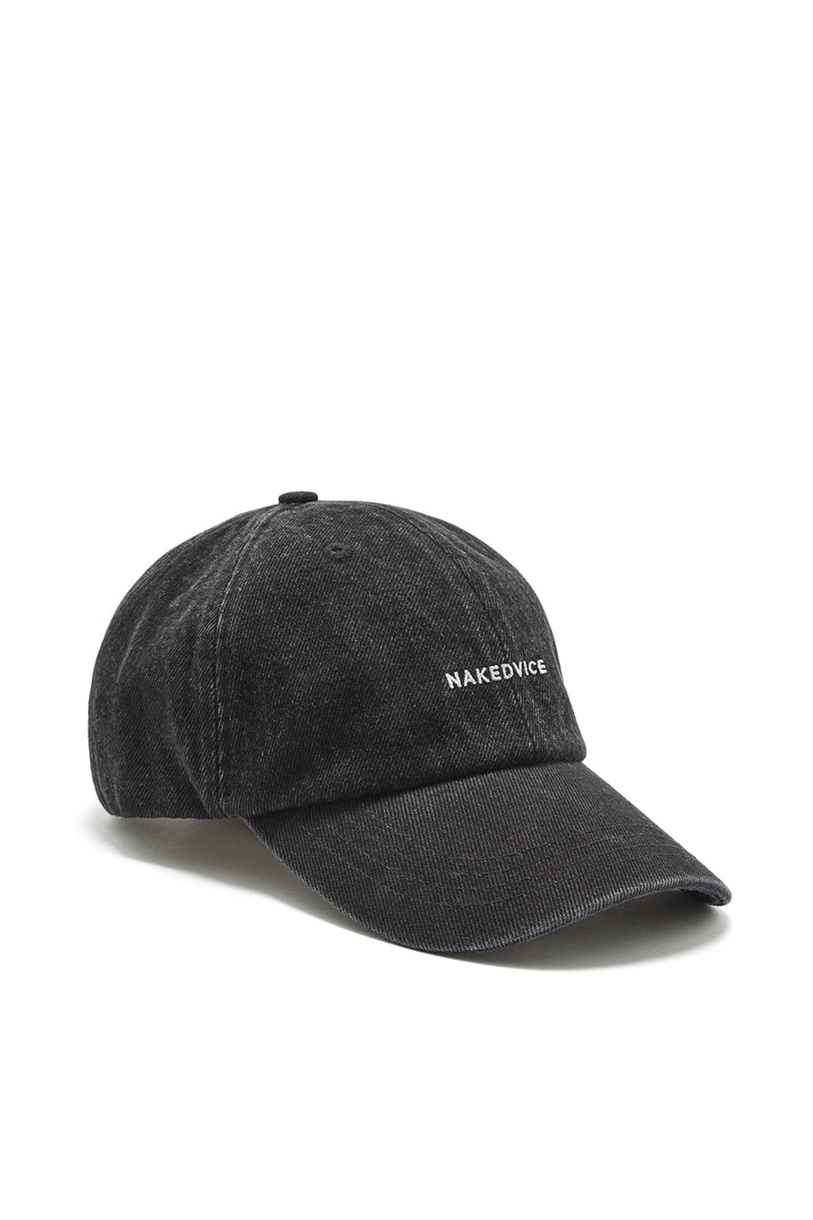 THE ESSENTIALS BLACK DENIM CAP | GHOST