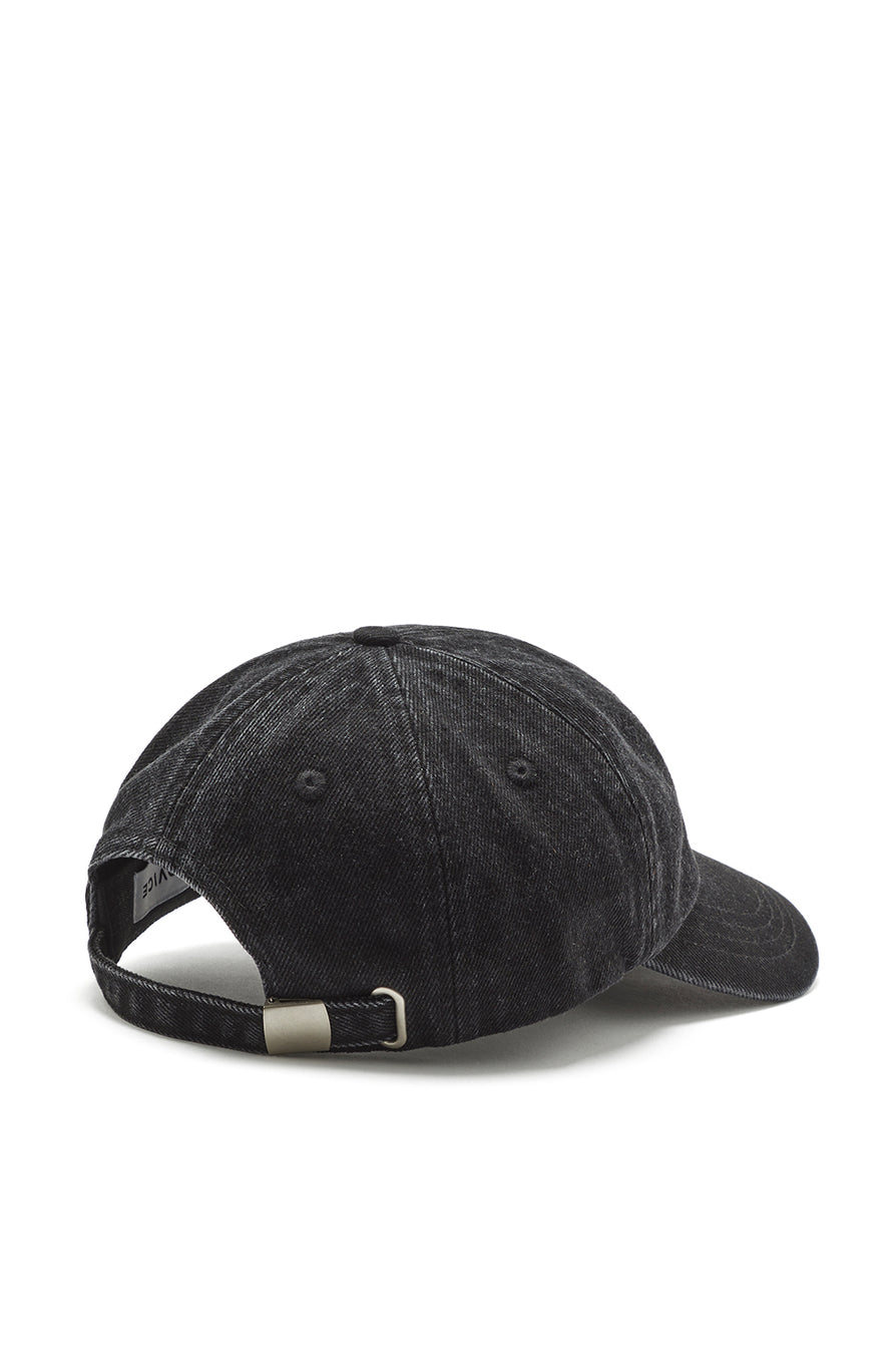 THE ESSENTIALS BLACK DENIM CAP | GHOST