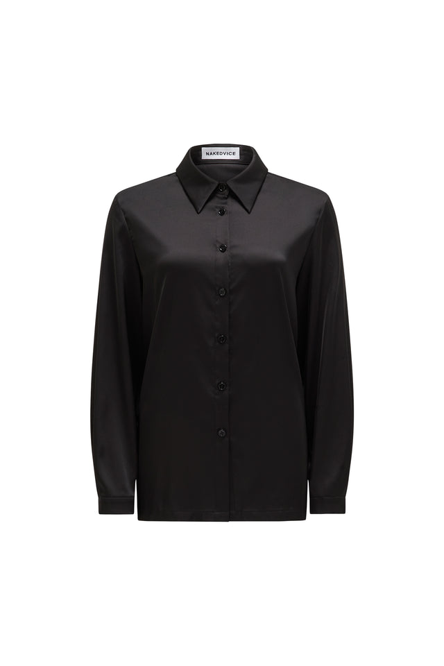 THE EVANS BLACK SHIRT 