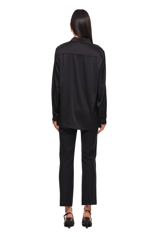THE EVANS BLACK SHIRT 