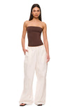 THE ENZO WHITE PANT | MODEL