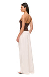 THE FERGIE CHOCOLATE BANDEAU | MODEL
