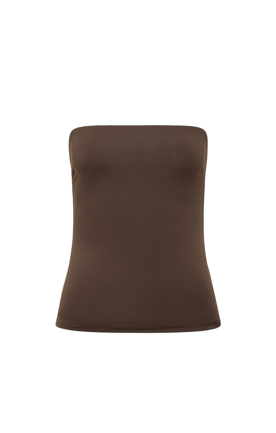 THE FERGIE CHOCOLATE BANDEAU | GHOST