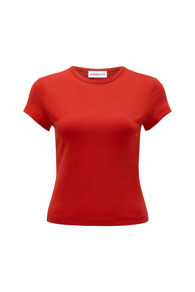 THE GAIA RED TEE 