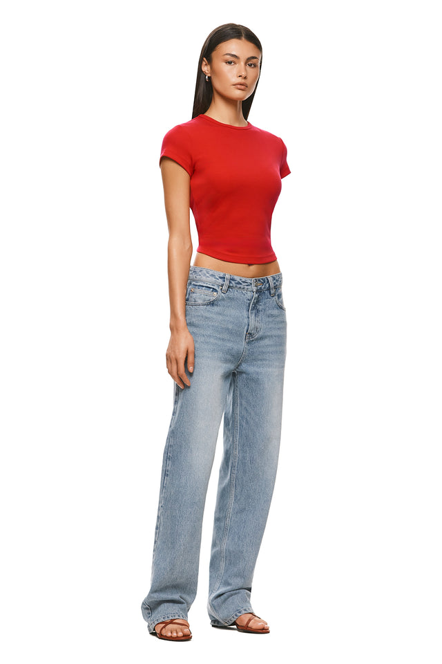 THE GAIA RED TEE 