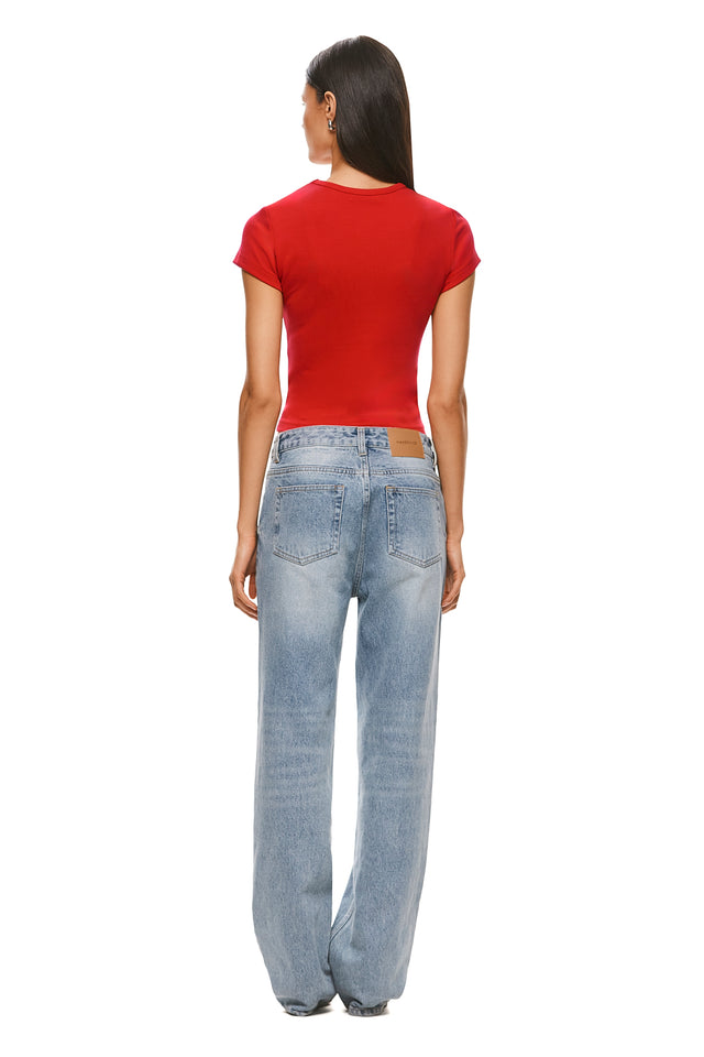 THE GAIA RED TEE 