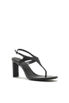 THE GIA BLACK THONG HEEL | GHOST