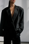 THE ROMAN PINSTRIPE BLAZER | CAMPAIGN
