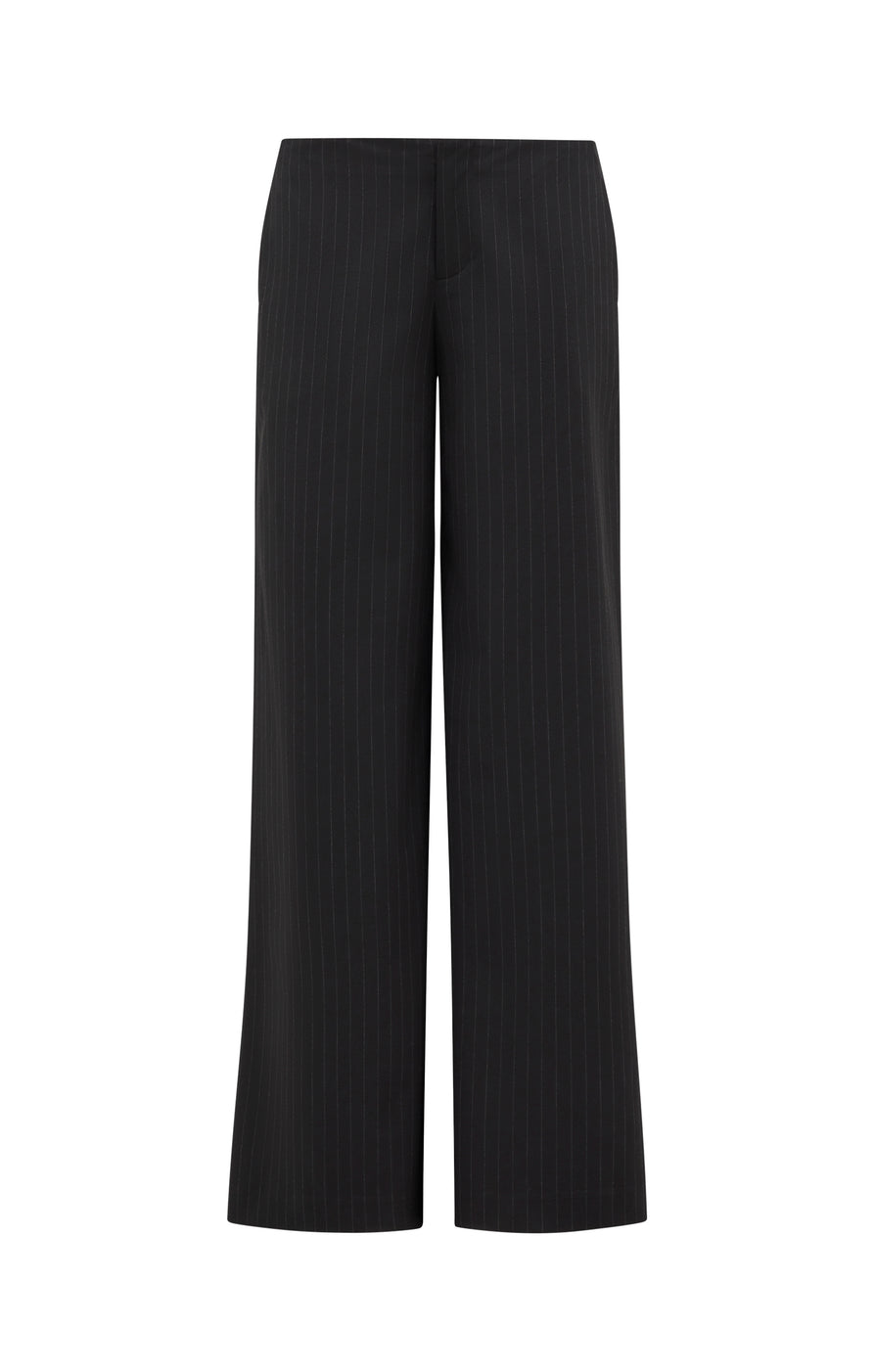 THE HARPER PINSTRIPE PANT | GHOST