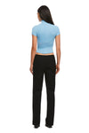 THE HIGGINS AQUAMARINE TOP | MODEL