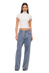 THE HIGGINS WHITE TOP | MODEL