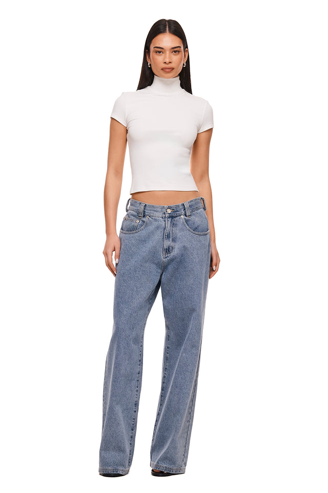 THE HIGGINS WHITE TOP 