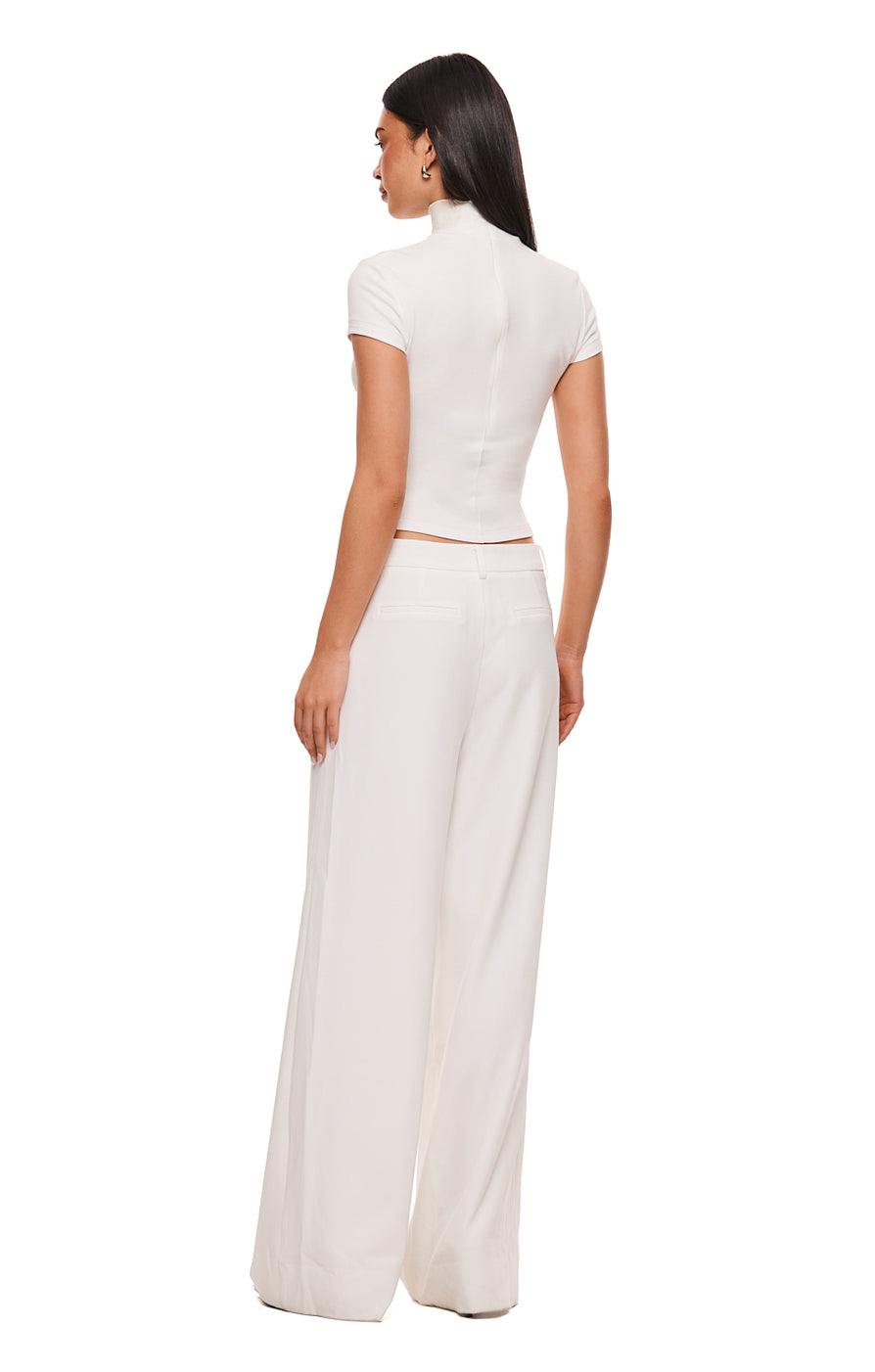 THE RAYNER WHITE PANT | MODEL