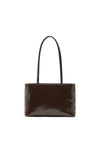 THE HILLARY DARK BROWN BAG | GHOST