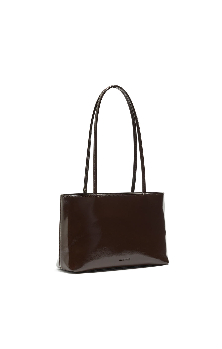 THE HILLARY DARK BROWN BAG | GHOST