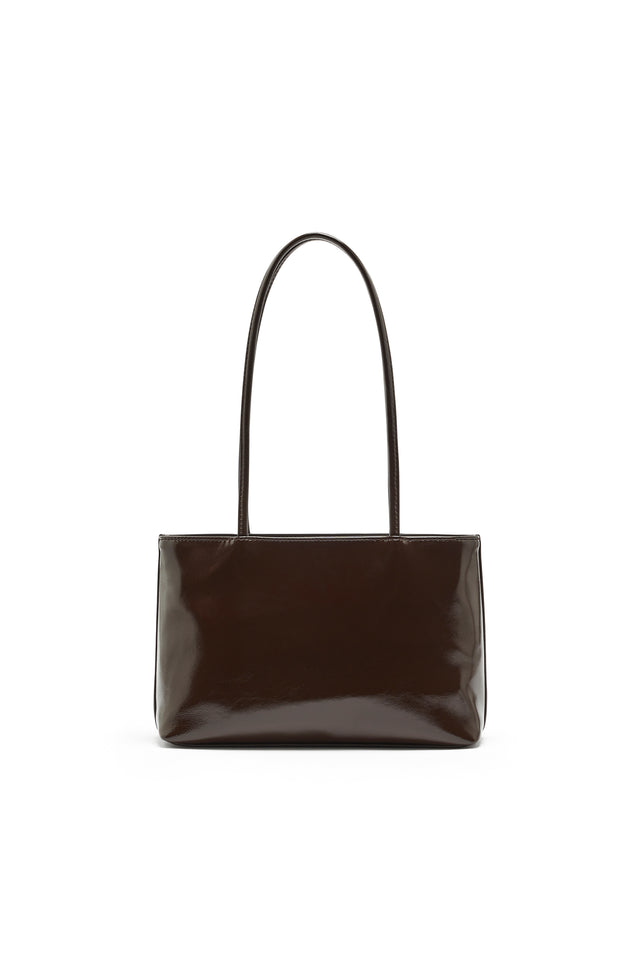 THE HILLARY DARK BROWN BAG 