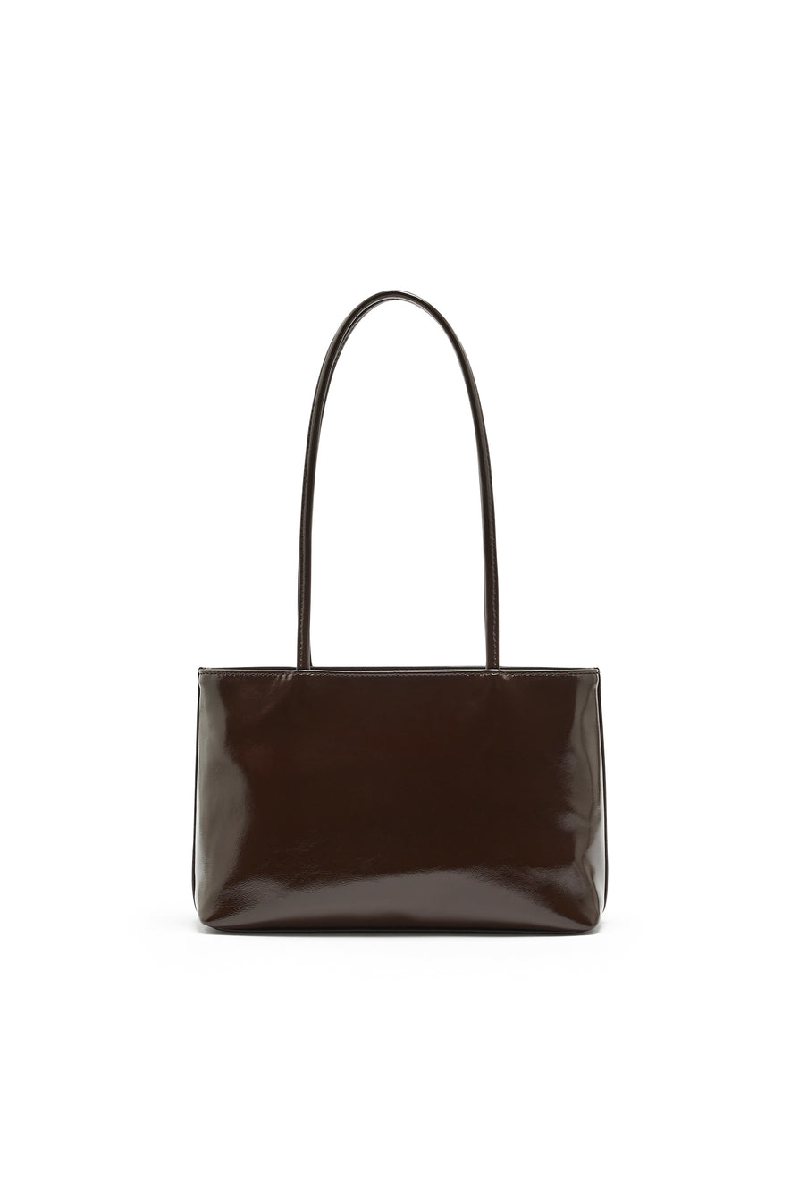 THE HILLARY DARK BROWN BAG | GHOST