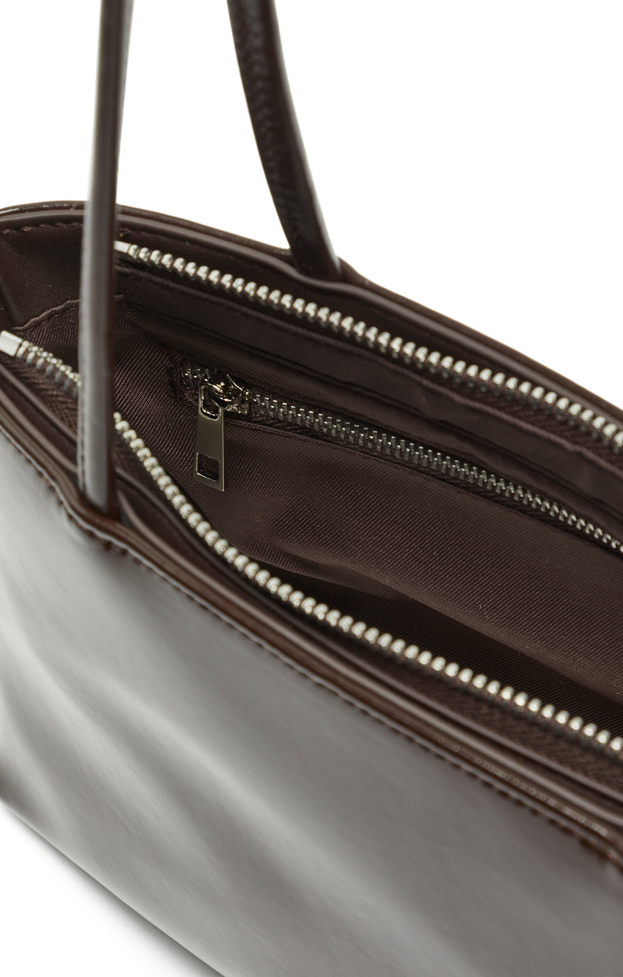 THE HILLARY DARK BROWN BAG | GHOST
