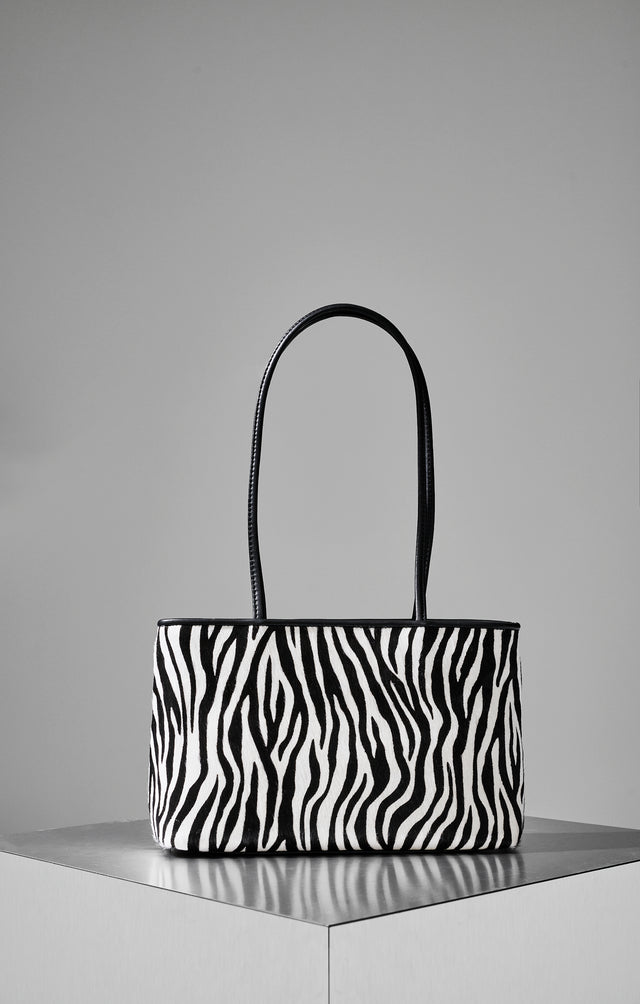 THE HILLARY ZEBRA BAG