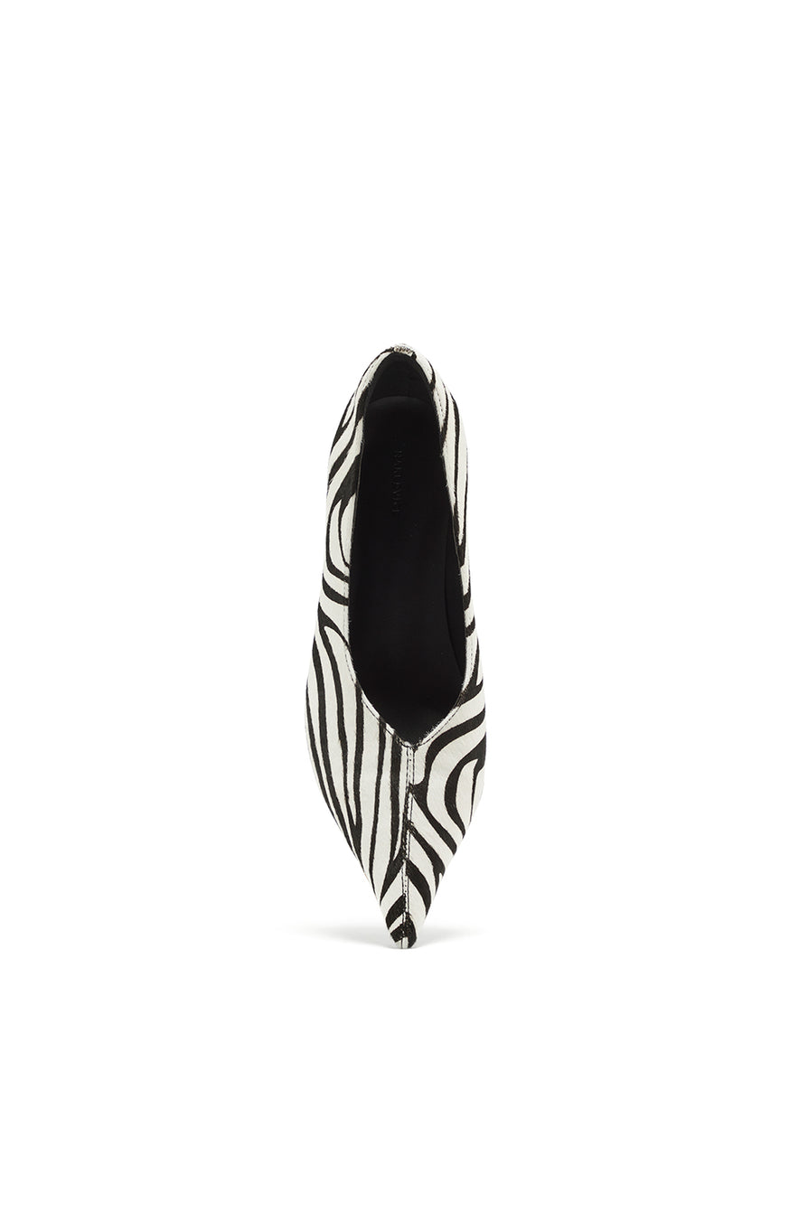 THE HILTON ZEBRA PRINT HEEL | GHOST