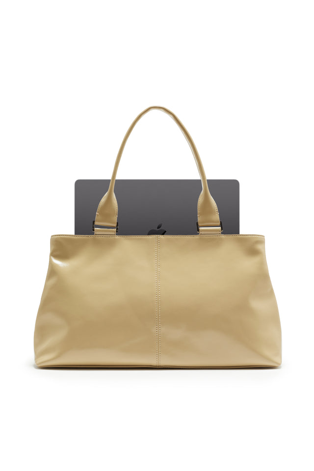 THE HUDDY BEIGE BAG 