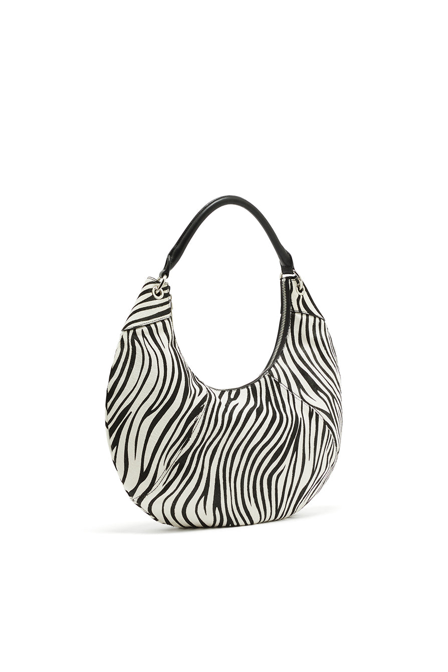THE HUGHES ZEBRA PRINT BAG | GHOST