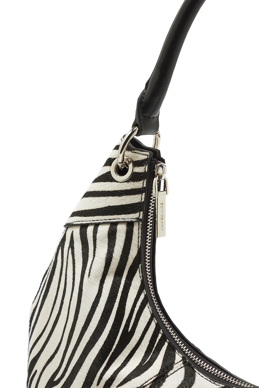 THE HUGHES ZEBRA PRINT BAG | GHOST