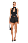 THE INGRID BLACK TOP | MODEL