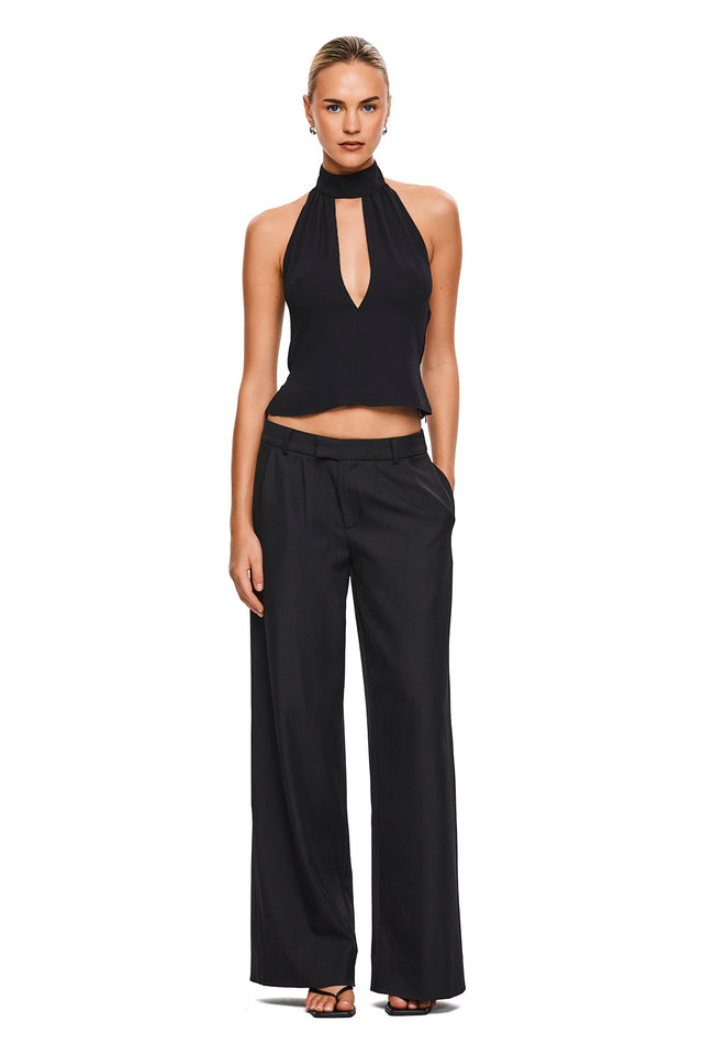 THE INGRID BLACK TOP 