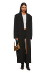 THE ISLA BLACK MAXI BLAZER | MODEL