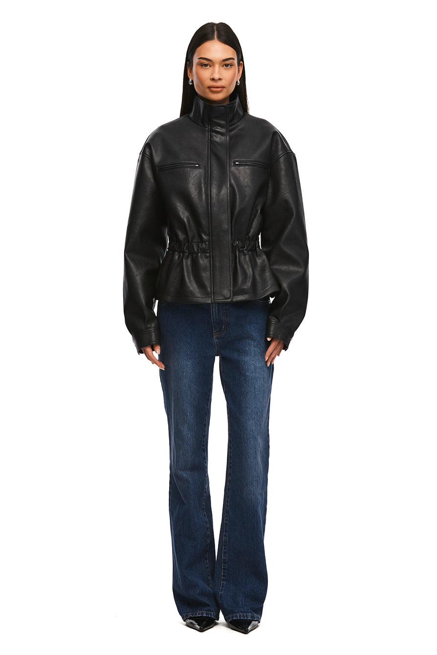 THE KENNEDY BLACK JACKET | MODEL