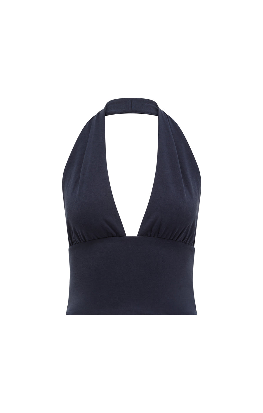 THE LUMI NAVY TOP | GHOST
