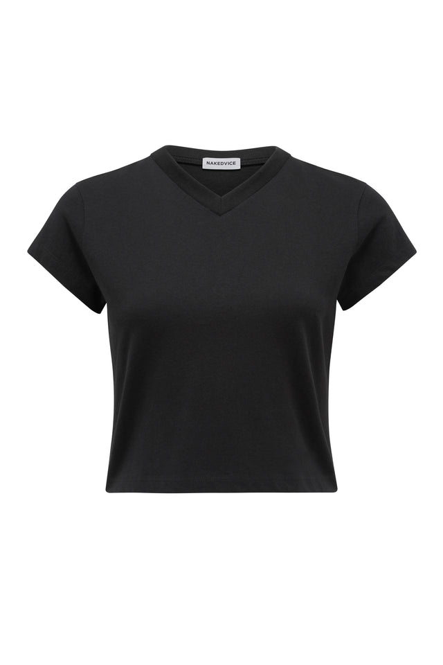 THE MADISON BLACK TEE 