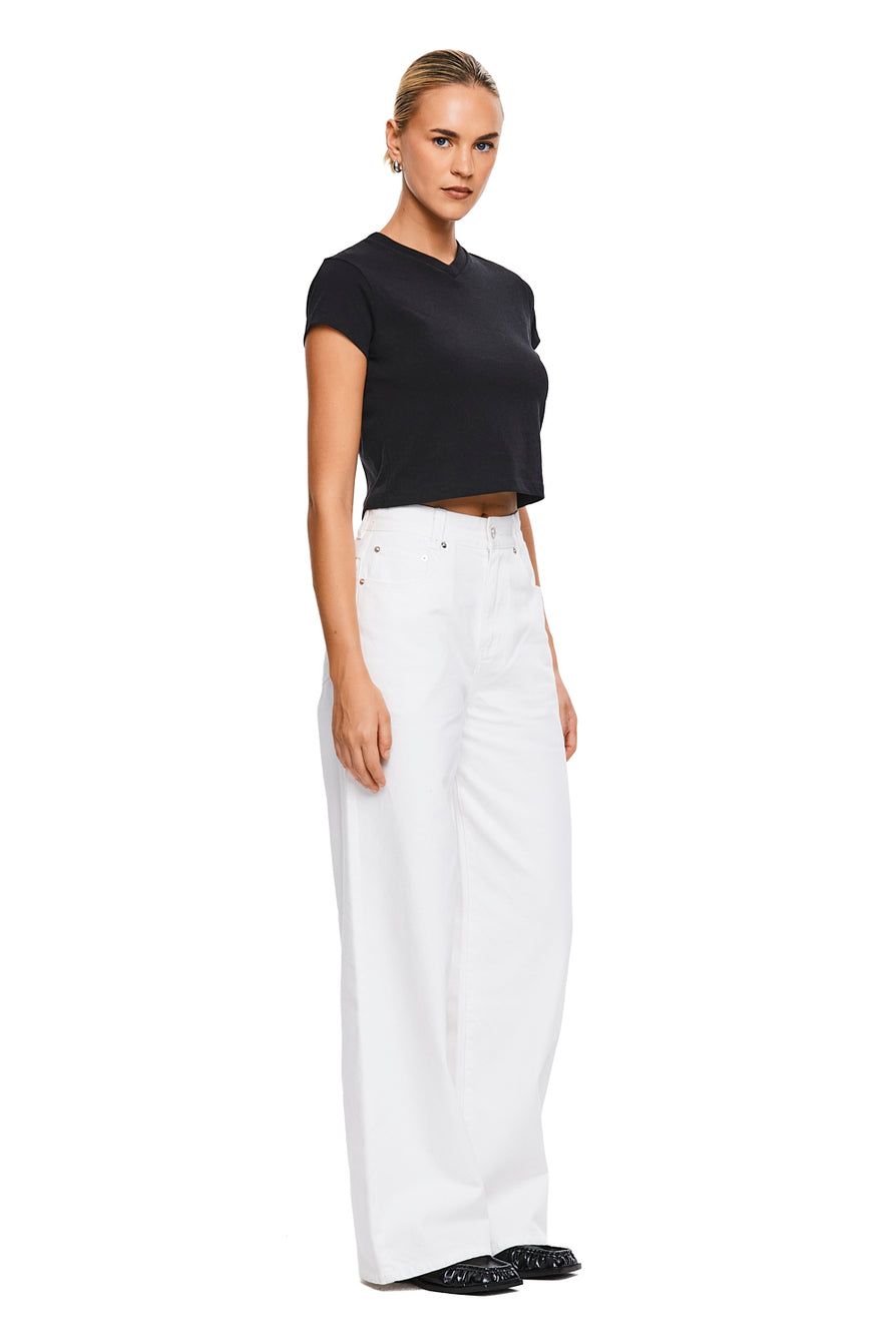 THE TURNER WHITE JEAN | MODEL