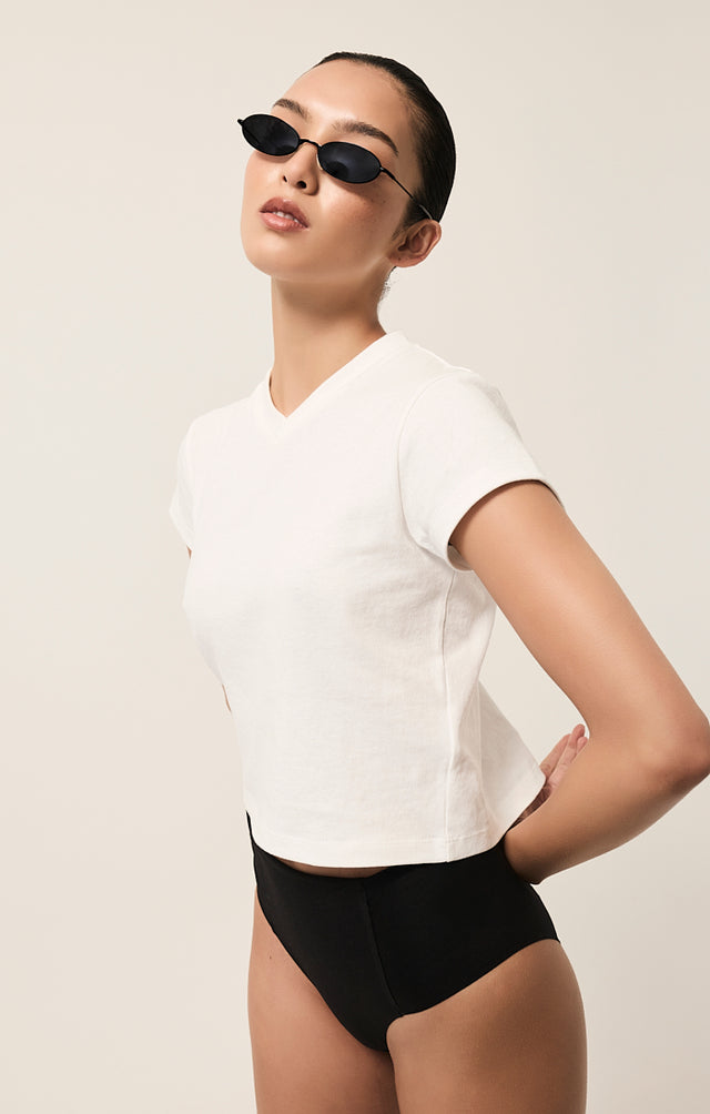 THE MADISON WHITE TEE 