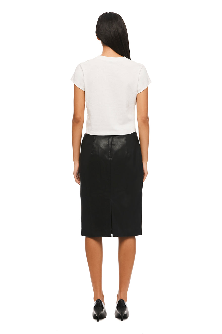 THE DEMPSEY BLACK SKIRT | MODEL