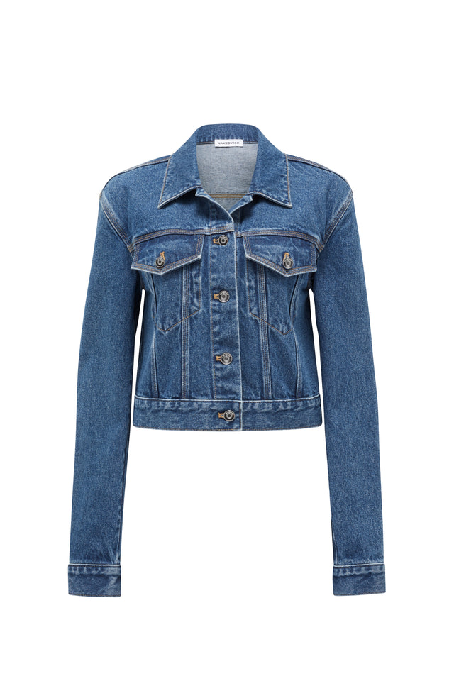 THE MAVERICK VINTAGE BLUE JACKET 