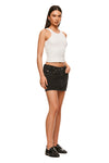 THE MORGAN BLACK SKIRT | model