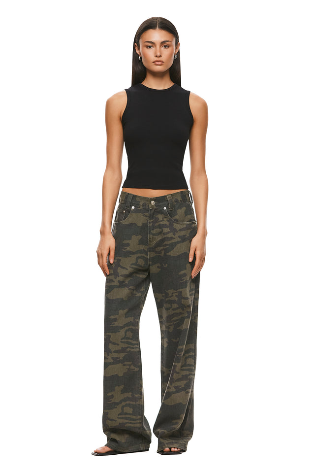 THE MAXWELL CAMO PRINT JEAN 