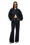 THE MAXWELL DARK INDIGO JACKET