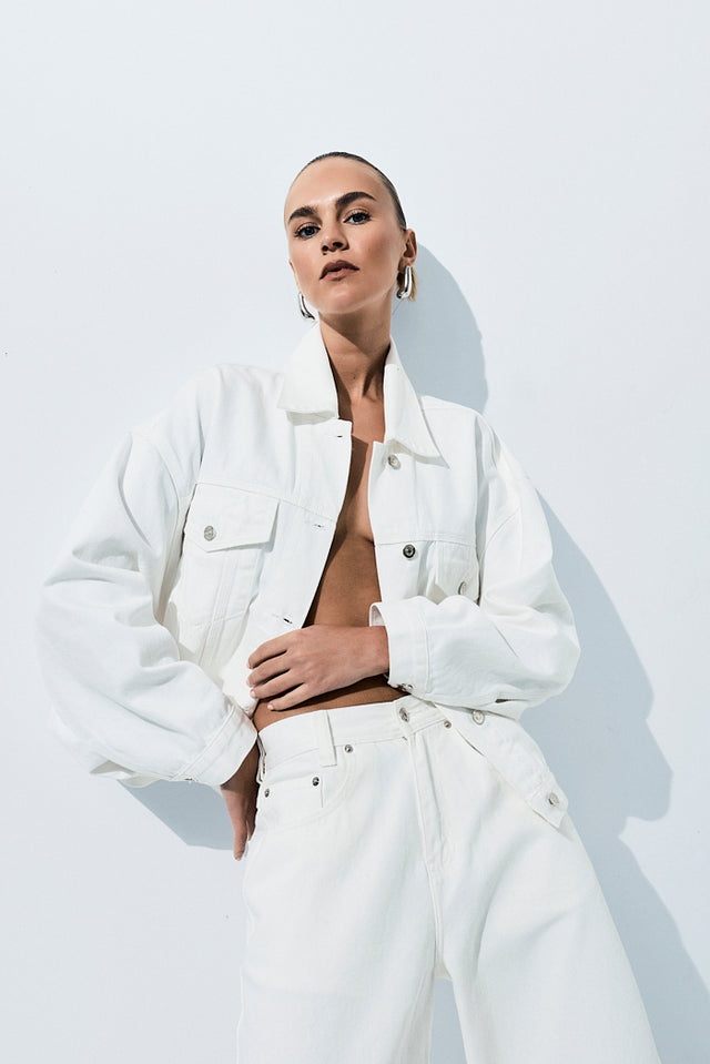 THE MAXWELL WHITE JACKET 