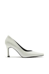 THE MONROE WHITE HEEL | GHOST