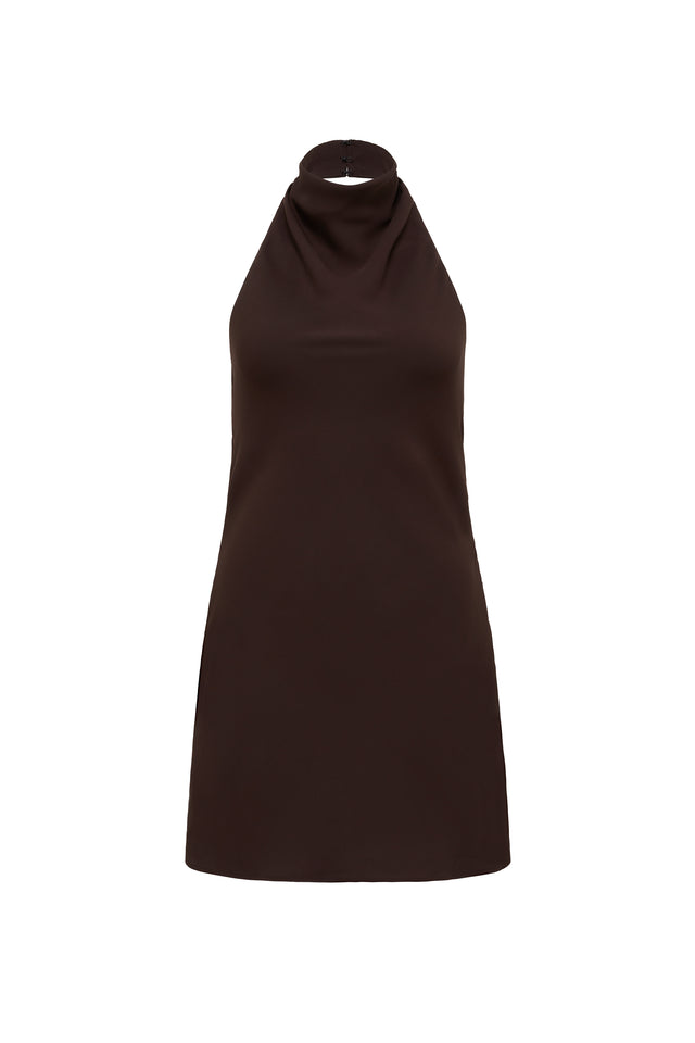 THE MYA CHOCOLATE DRESS 