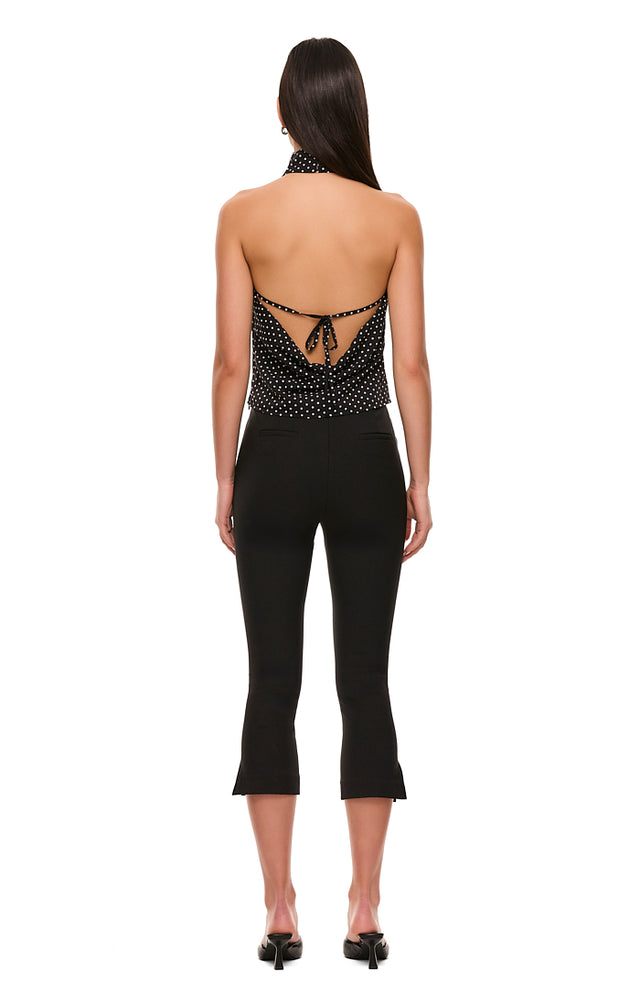 THE SHILOH BLACK CAPRI PANT 