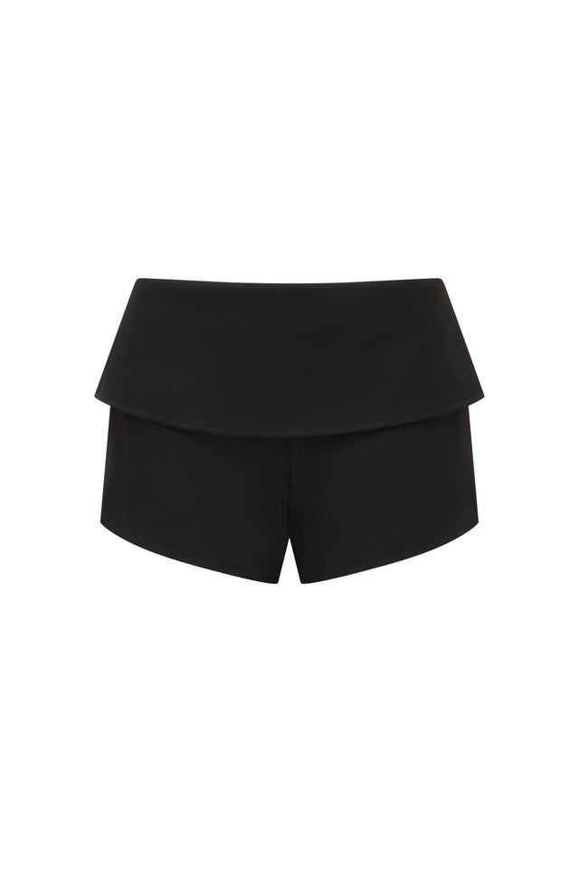 THE NESSA BLACK SHORT 