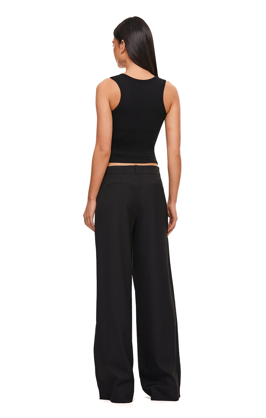 THE RAYNER BLACK PANT | MODEL