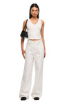 THE NOEL WHITE TANK | model