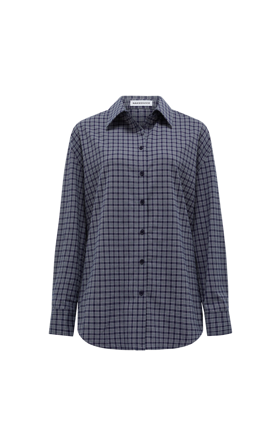 THE PAX NAVY SHIRT | GHOST