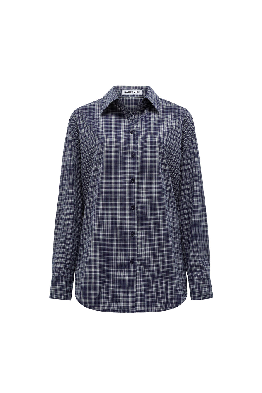THE PAX NAVY SHIRT | GHOST